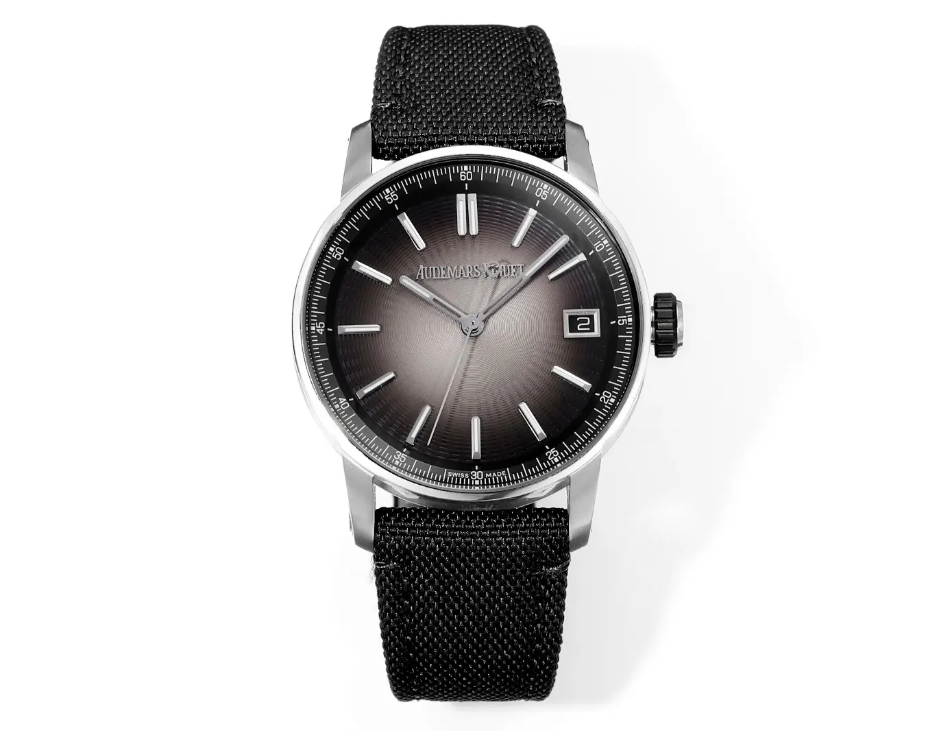 FlexibleFit JF Factory Audemars Piguet CODE 11.59 Smoke Dial Super Clone Watch 6164